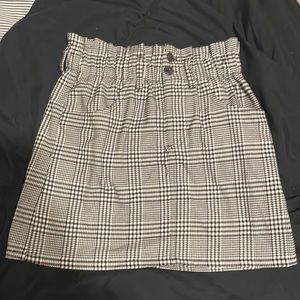 Checkered Miniskirt
